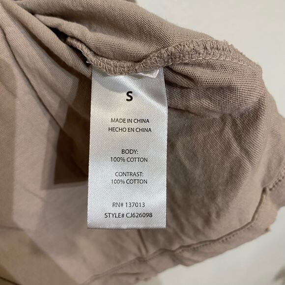 Wildfox USA Rosé Manchester Short Sleeve T-Shirt Sz S NWOT - Picture 7 of 13